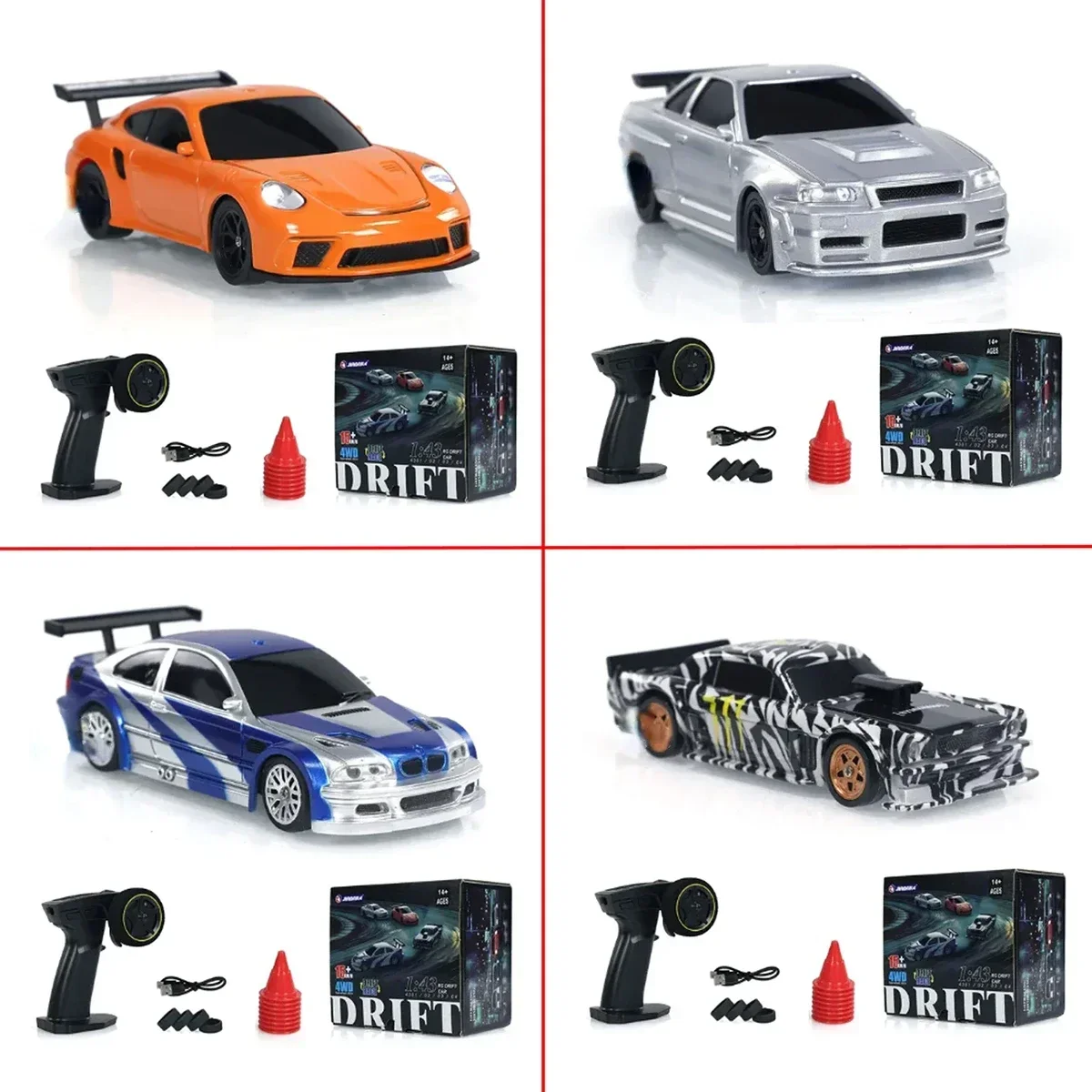 2.4G RC Drift Car 1/43 4WD Rem - Jbl Speaker Go 4 ulasan dan harga