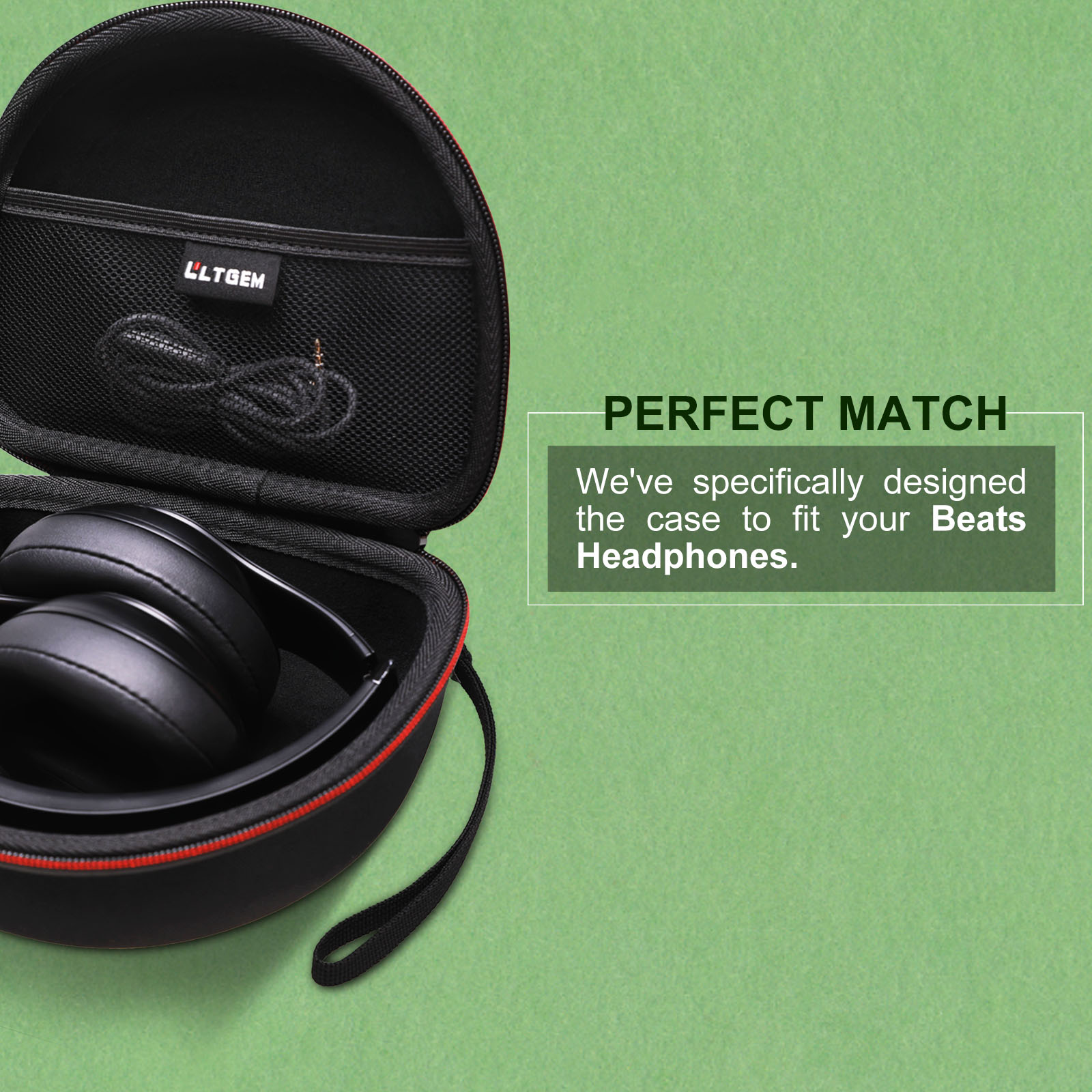LTGEM Carrying Pouch for Beats - Beats Headphone Studio Pro ulasan dan harga