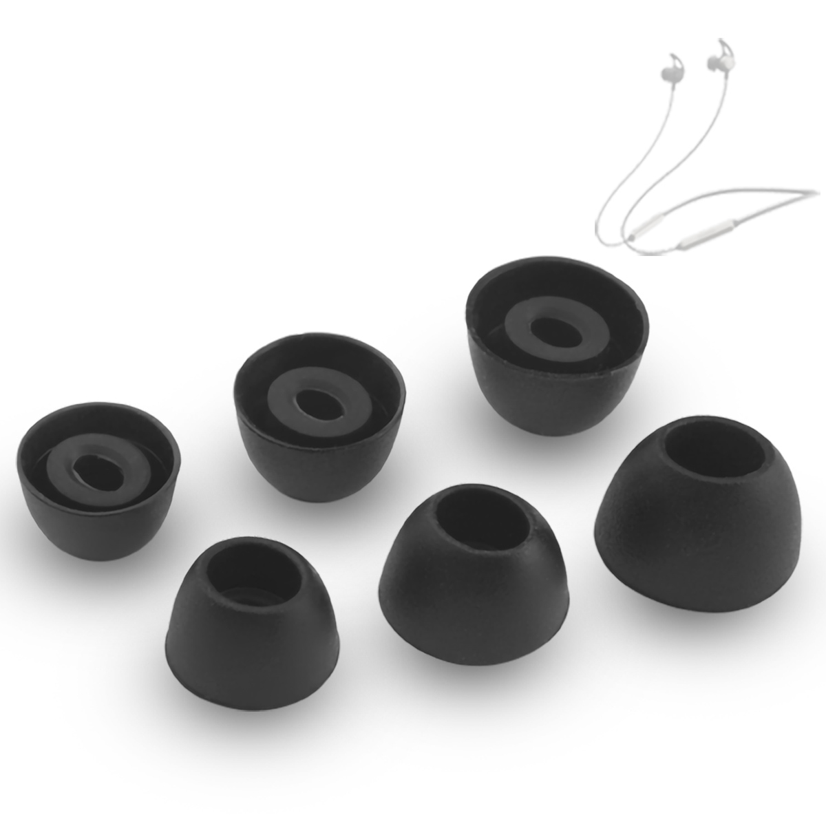 6Pcs Silicone Ear Tips for Edi - Anker Speaker Soundcore Boom 2 ulasan dan harga