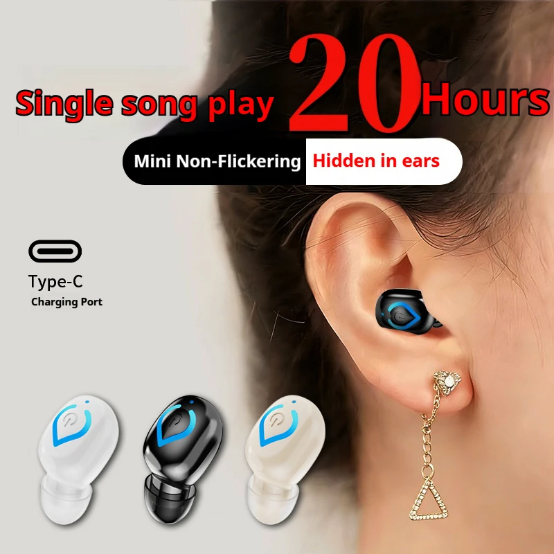 Mini Wireless Bluetooth Headph - Bluetooth Headset On Ear ulasan dan harga