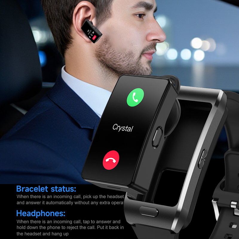 LIGE New Smart Watch Earbuds T - Wireless Earbuds Tws ulasan dan harga