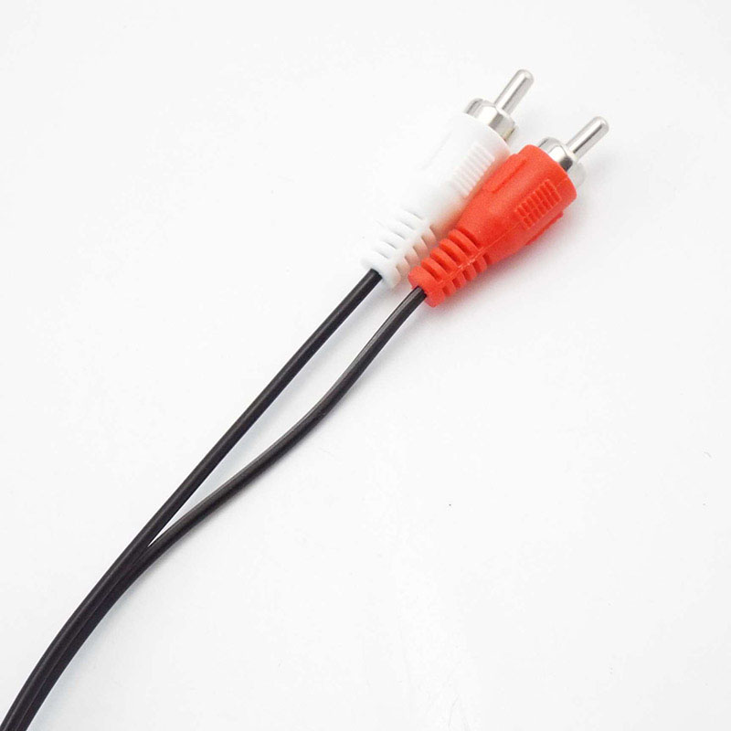 1m-5m Dual 2RCA 2 RCA Male to  - Audio Splitter Y ulasan dan harga