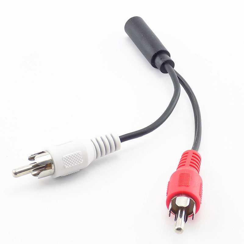 3.5mm RCA Female jack Stereo t - Cable Extension 3.5 ulasan dan harga