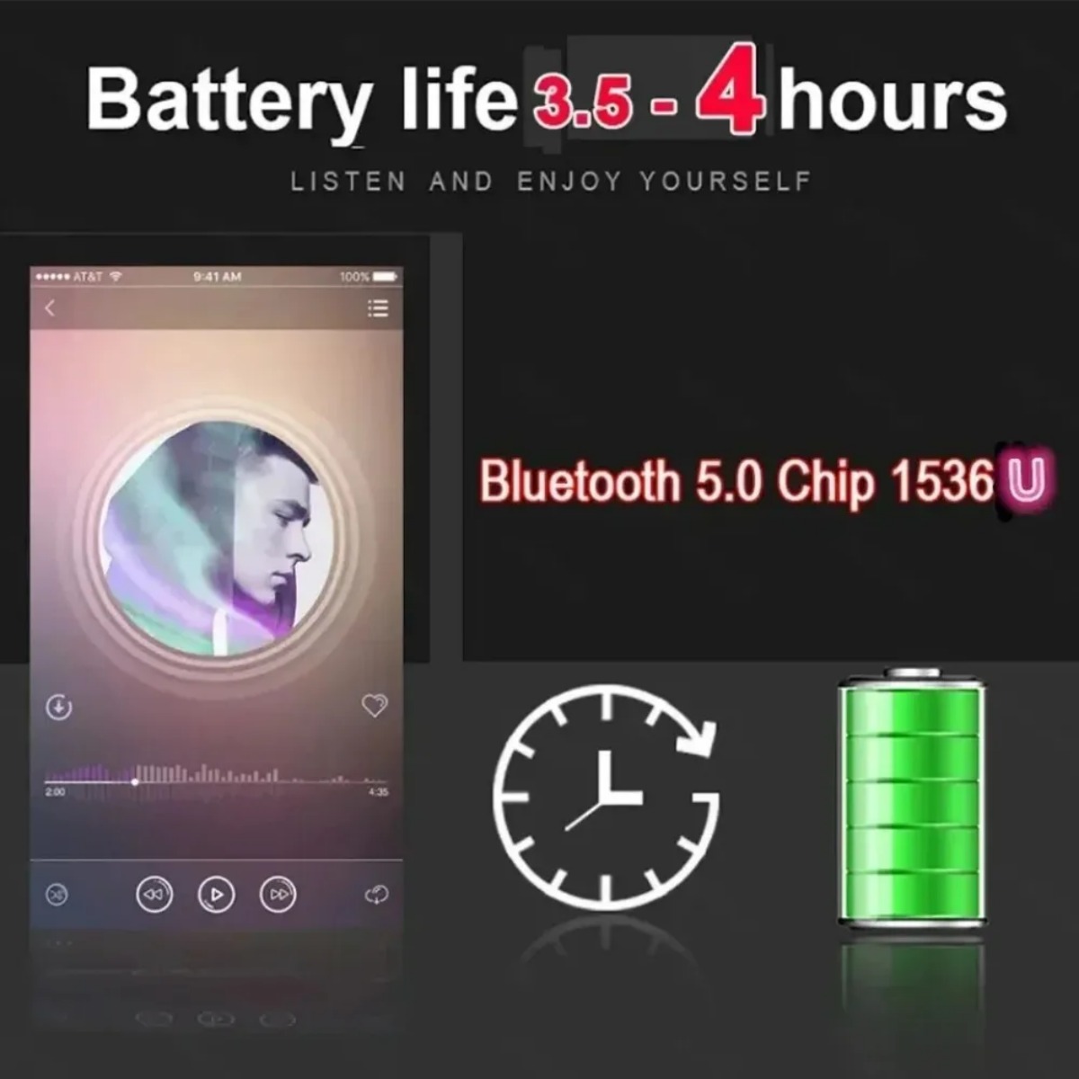 2026 Original Air New Pro A3 T - Bluetooth Headset On Ear ulasan dan harga