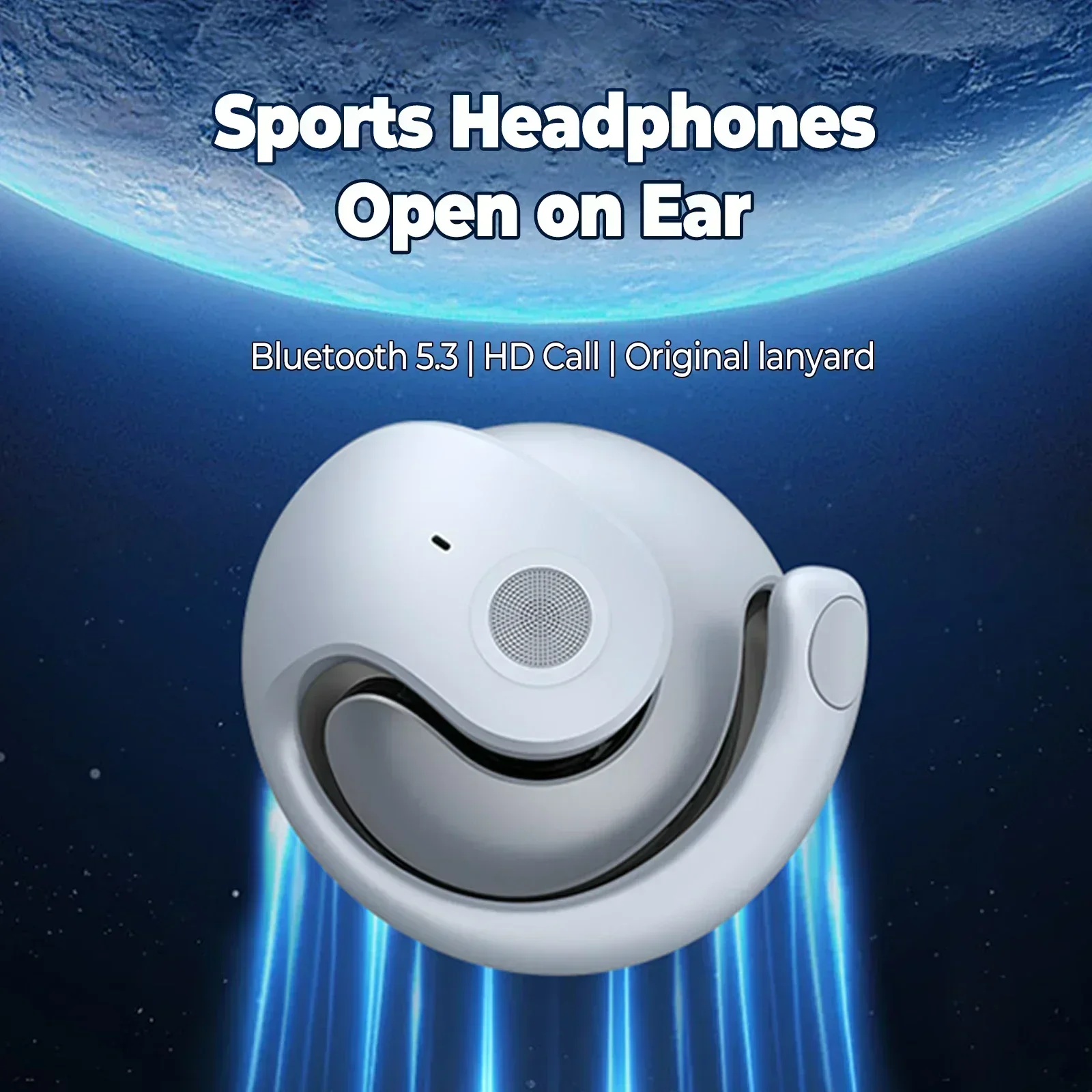 Wireless Headphones Comfortabl - Sports Earphone Hook ulasan dan harga