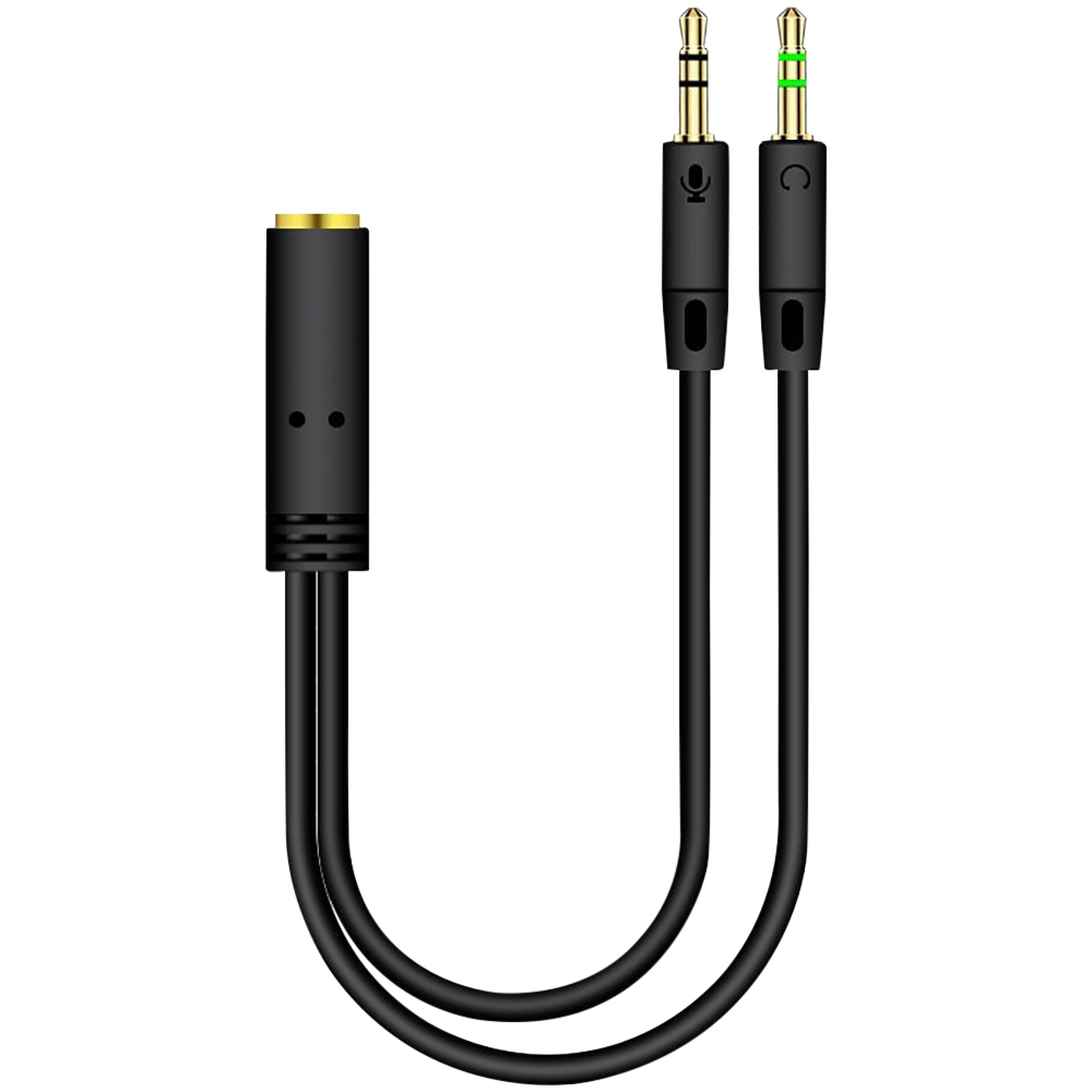 3.5mm Jack 2 Male To 1 Female  - Audio Splitter Y ulasan dan harga