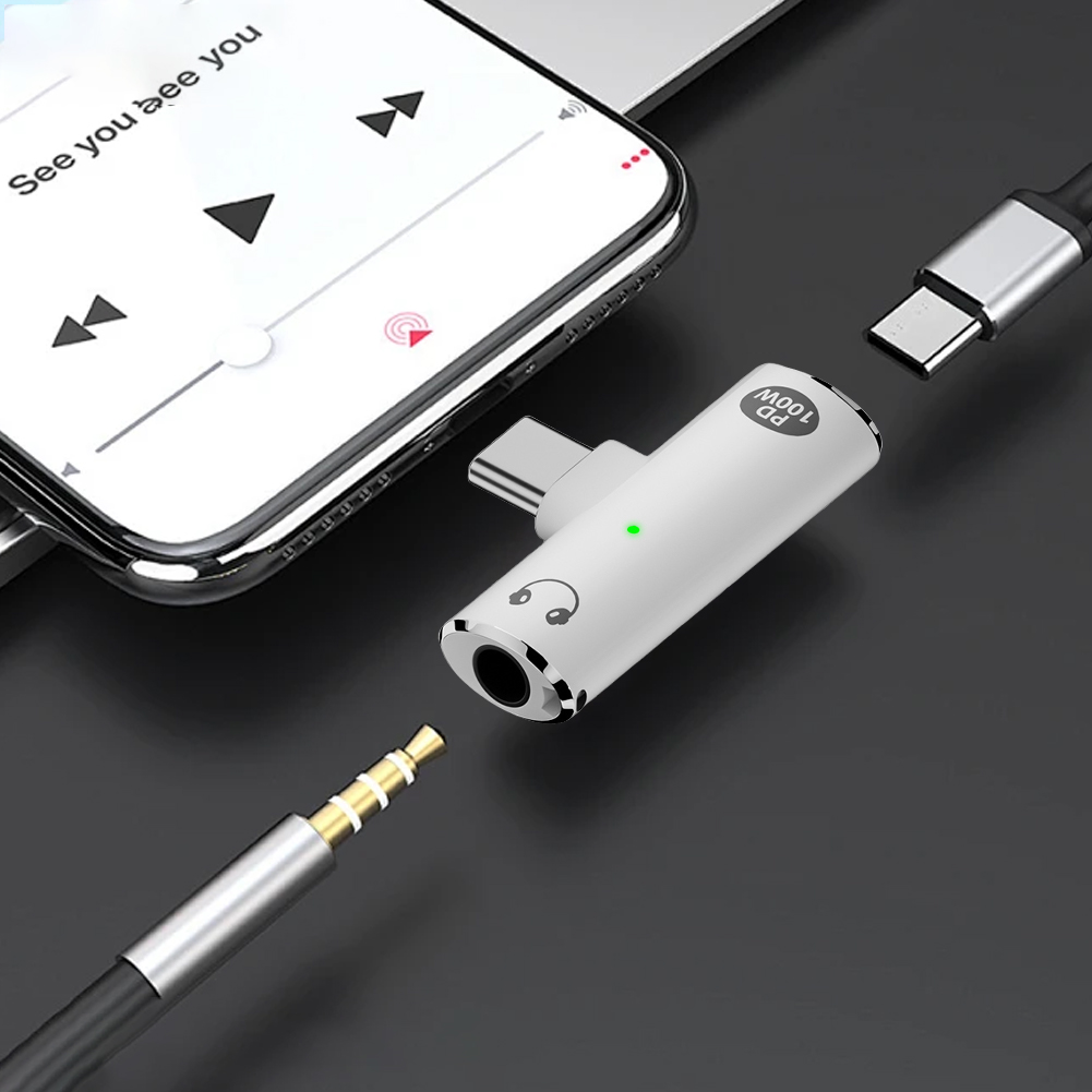 2 in 1 Audio Aux Adapter PD 10 - Earphone Splitter Jack ulasan dan harga